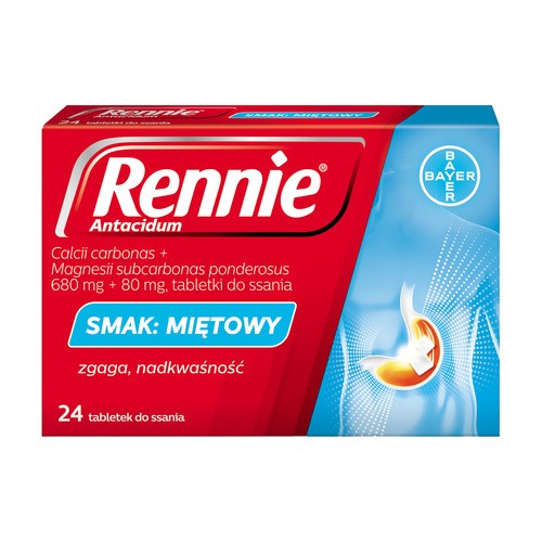 Bayer Rennie Antacidum 24 szt.