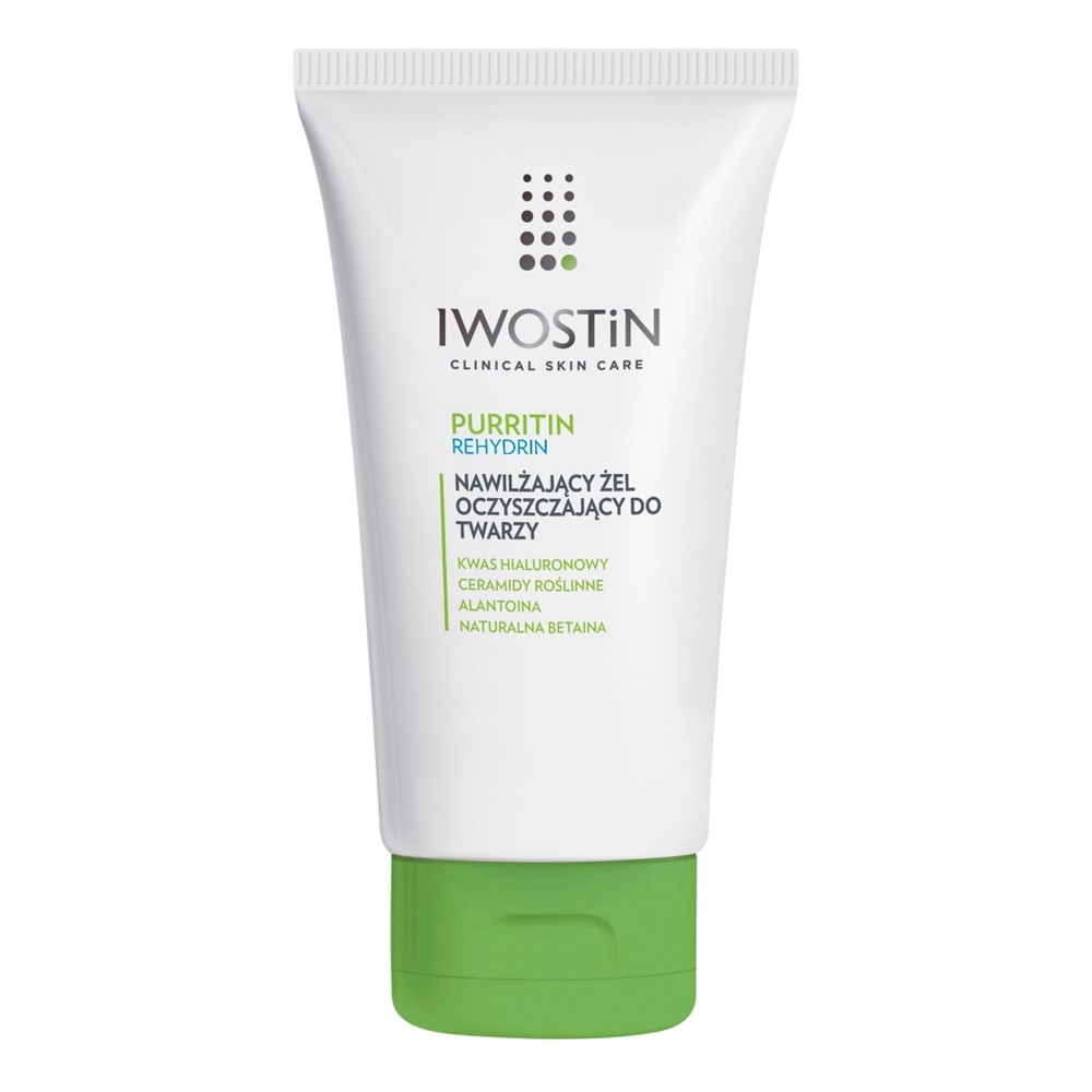 Iwostin Purritin Rehydrin żel pod prysznic do twarz 150ml