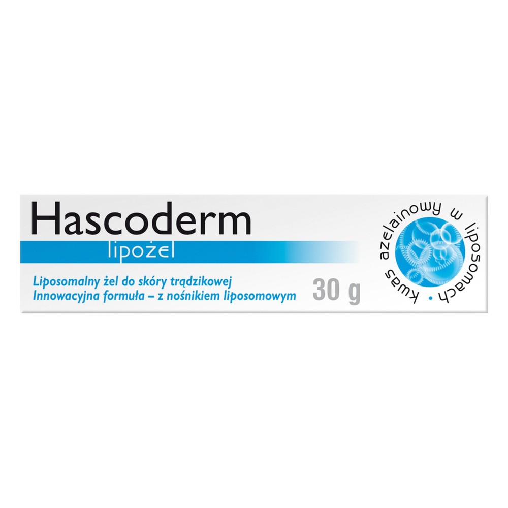 Hasco-Lek PRZEDSIĘBIORSTWO PRODUKCJI FARMACEUTYCZNEJ HASCODERM Lipogel żel 30 g