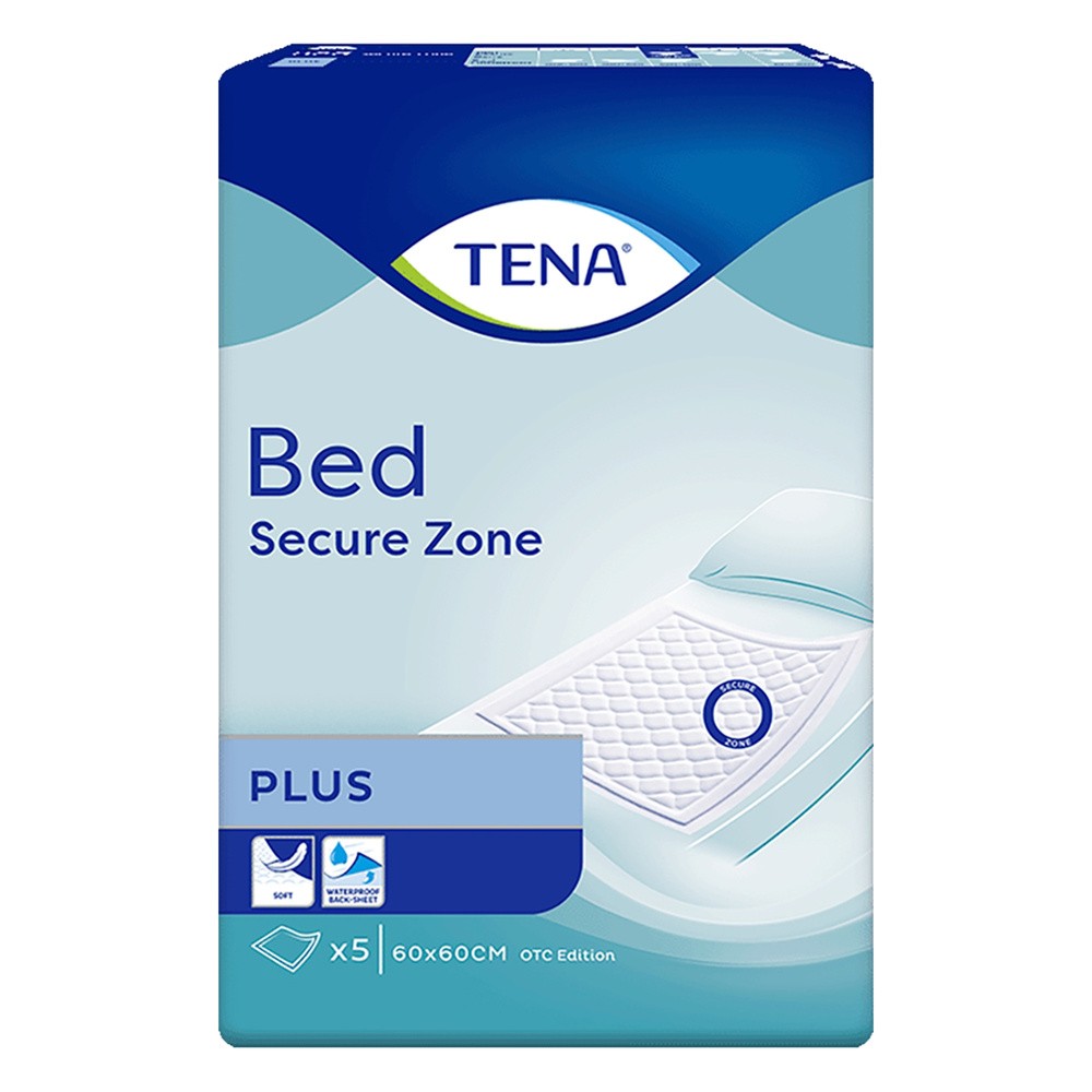 SCA HYGIENE Podkłady higieniczne Tena Bed Plus 60cm x 60cm x 5 szt