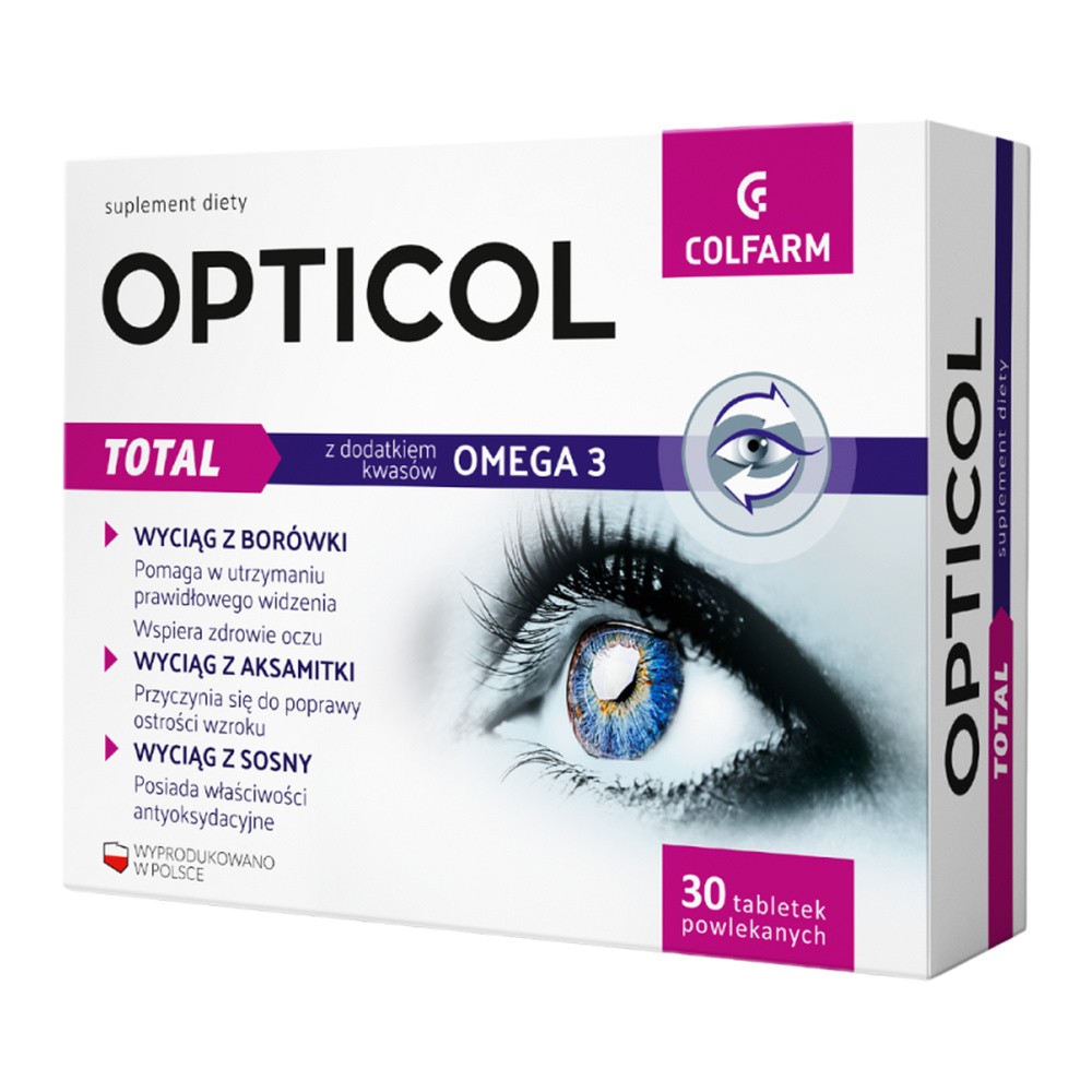 123ratio Colfarm OPTICOL TOTAL 30 tabletek 3389951