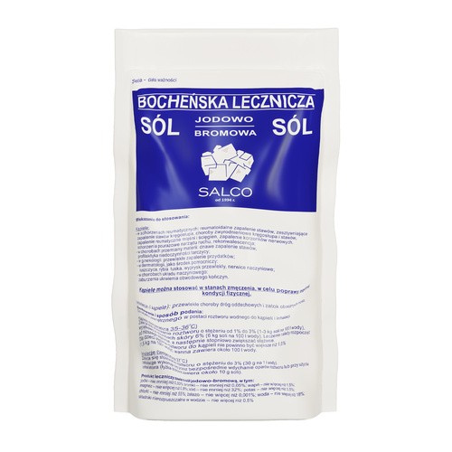 SALCO Sól lecznicza Bocheńska jodowo-bromowa 1kg 3275202