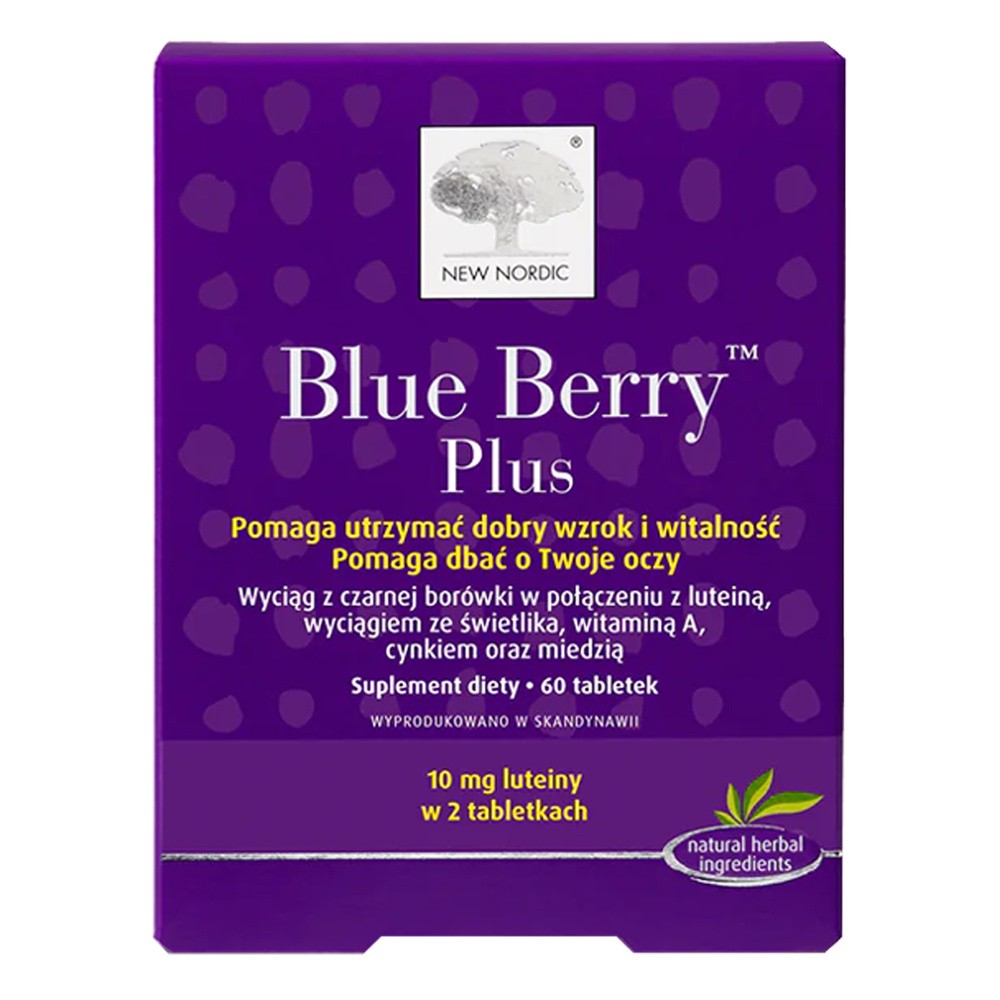New Nordic BLUE BERRY 60 tabl 3343651