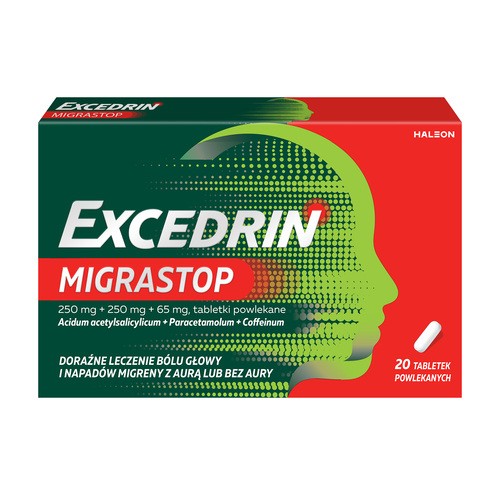 Novartis Excedrin Migrastop 20 szt.