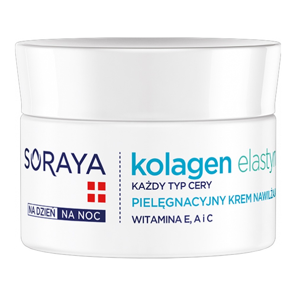 Soraya  Cederroth Kolagen & Elastyna pielęgnacyjny krem nawilżający na dzień i noc 50 ml