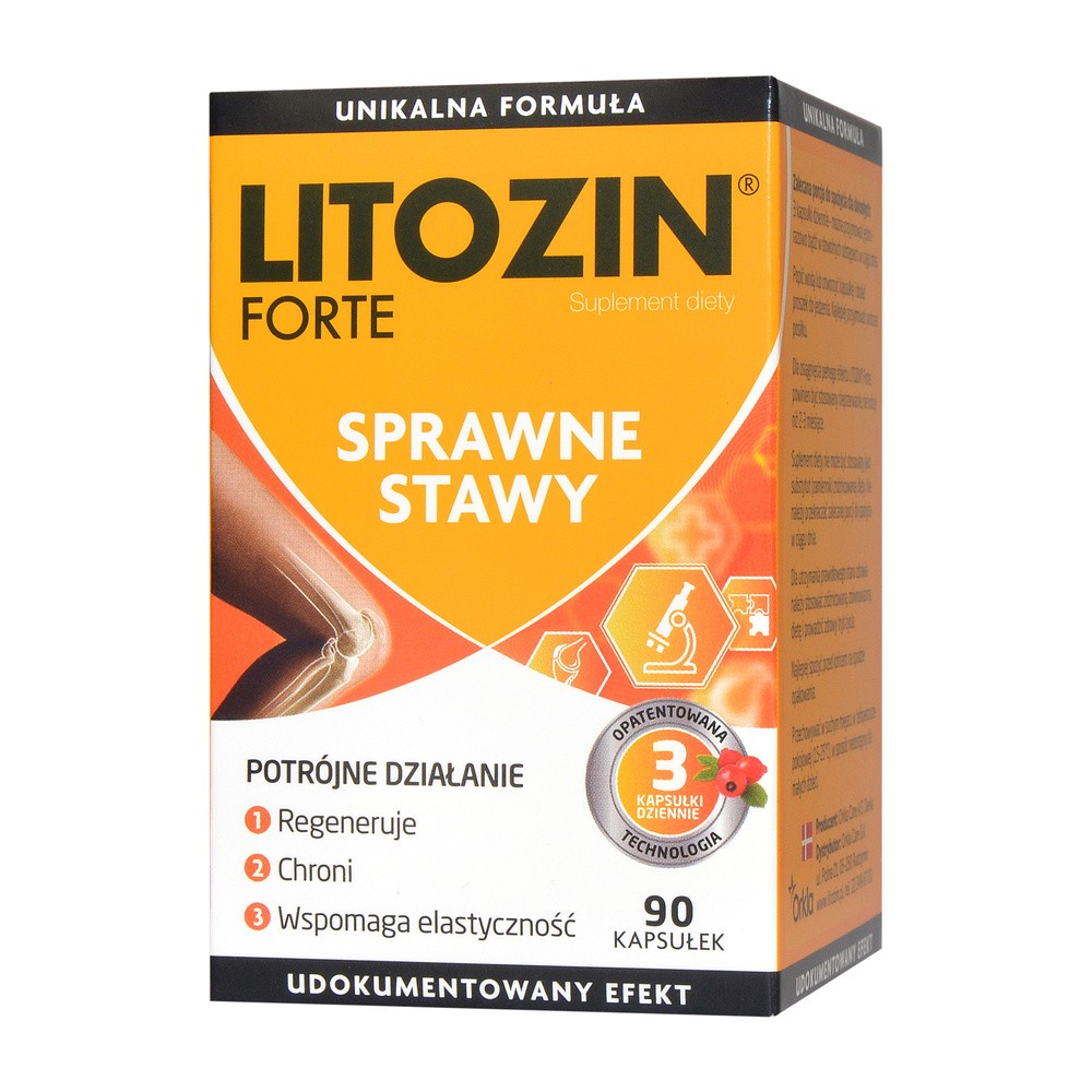 ORKLA HEALTH Litozin forte x 90 kaps