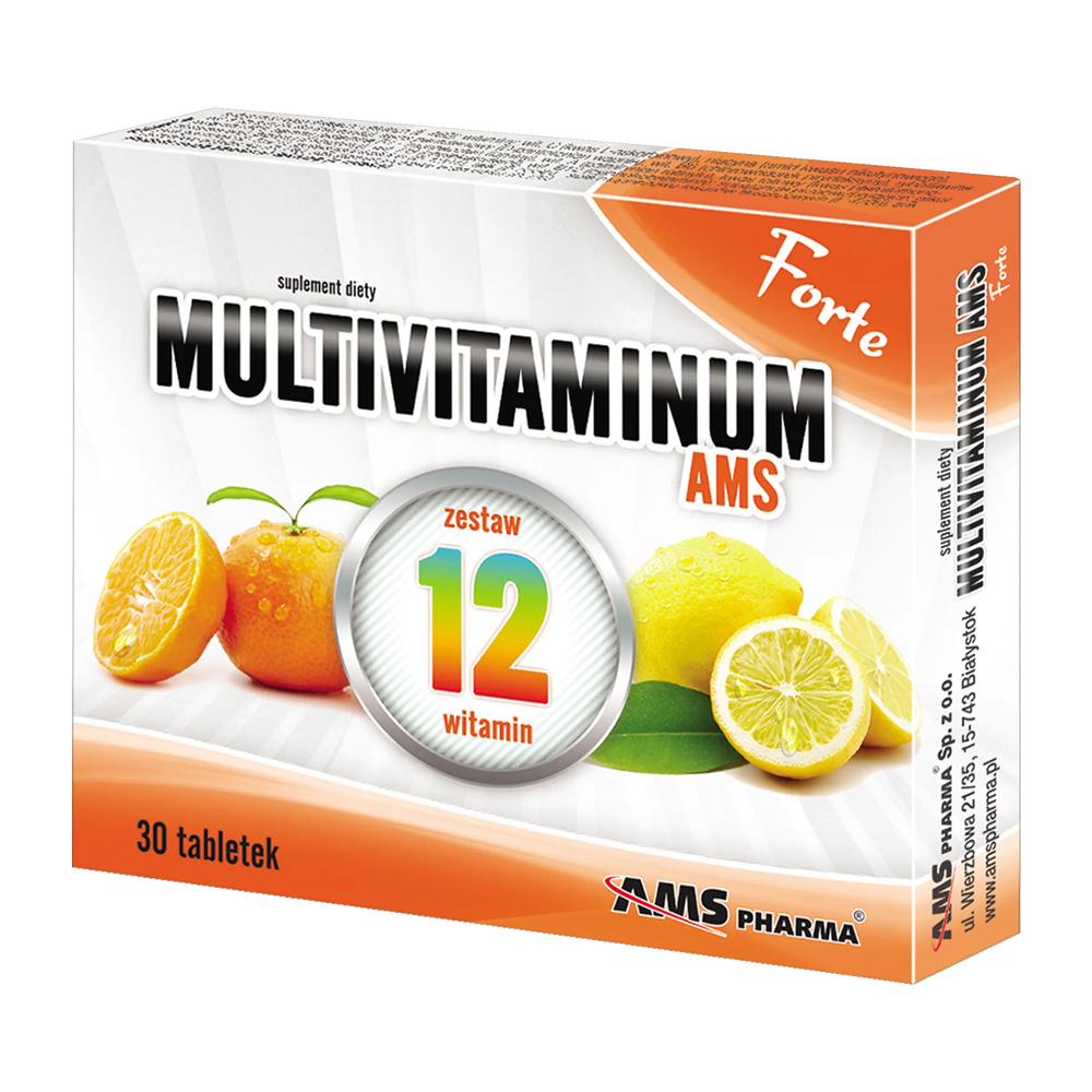 AMS PHARMA Multivitaminum AMS Forte x 30 tabl
