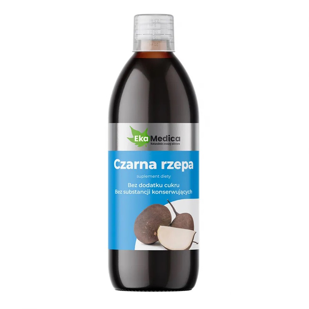 EkaMedica Czarna rzepa sok 500 ml