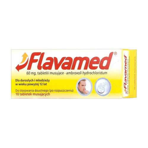 Berlin-Chemie AG FLAVAMED 60 mg 10 tabl mus 6751504
