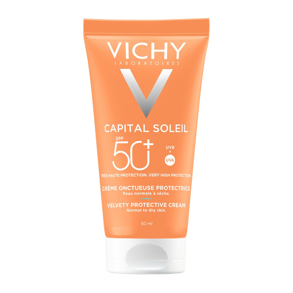 VICHY IDEAL SOLEIL aksamitny krem do twarzy SPF 50 - 50ml