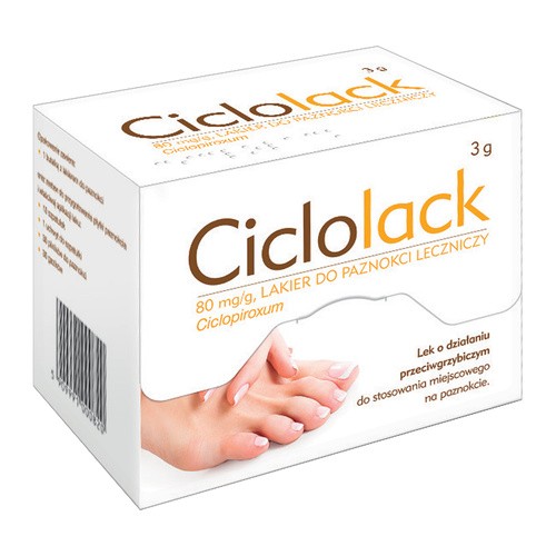 Sun-Farm Ciclolack 80 mg/g lakier do paznokci 3 g |  OD 199 PLN!