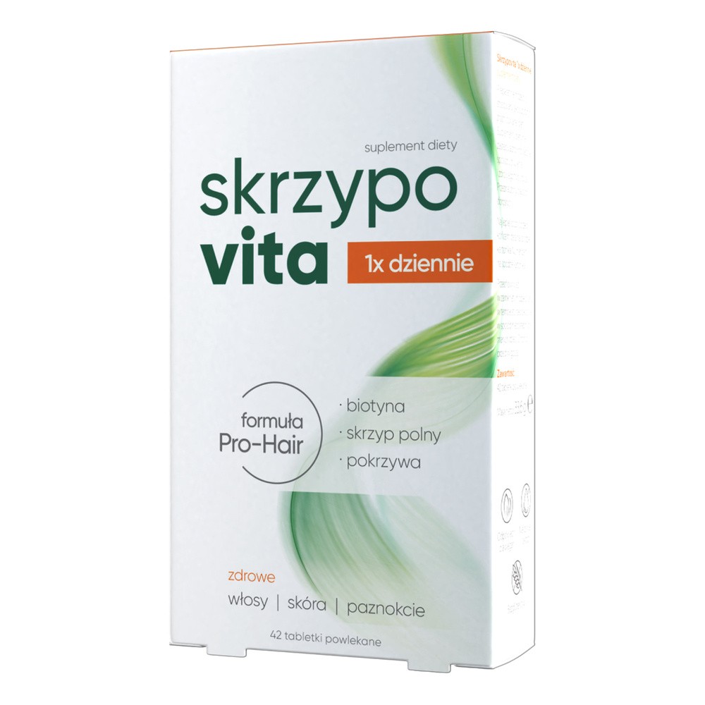 NP PHARMA Skrzypovita 1 x dziennie biotyna complex x 42 tabl powlekane
