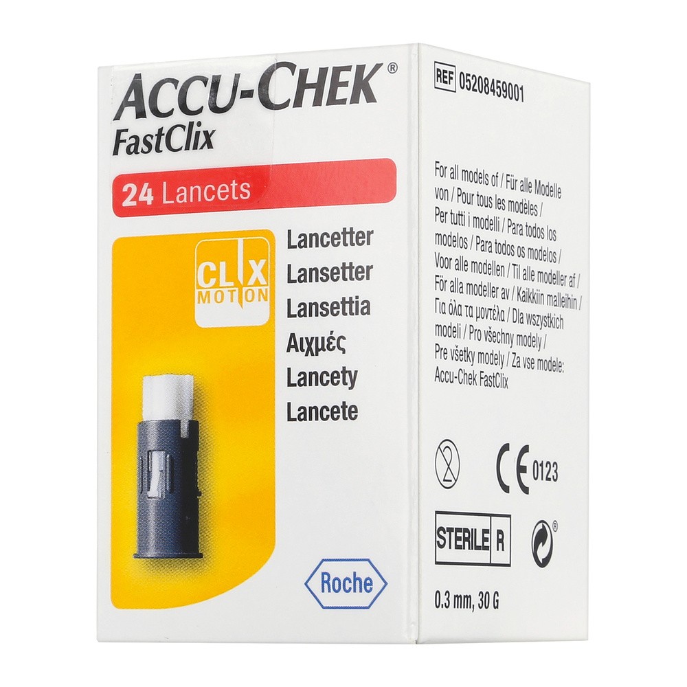 Roche Accu-Chek Fastclix lancety 24 szt