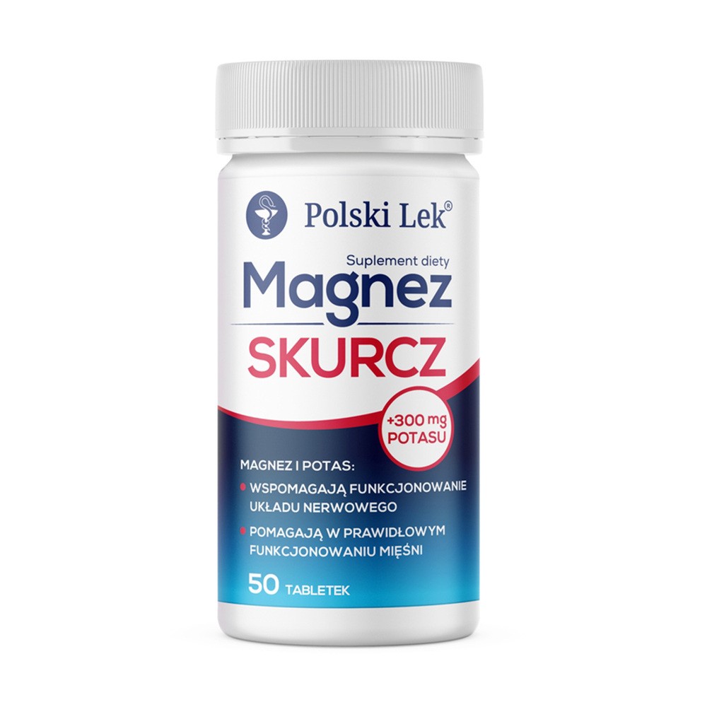 Polski Lek Magnez Skurcz 50 szt.
