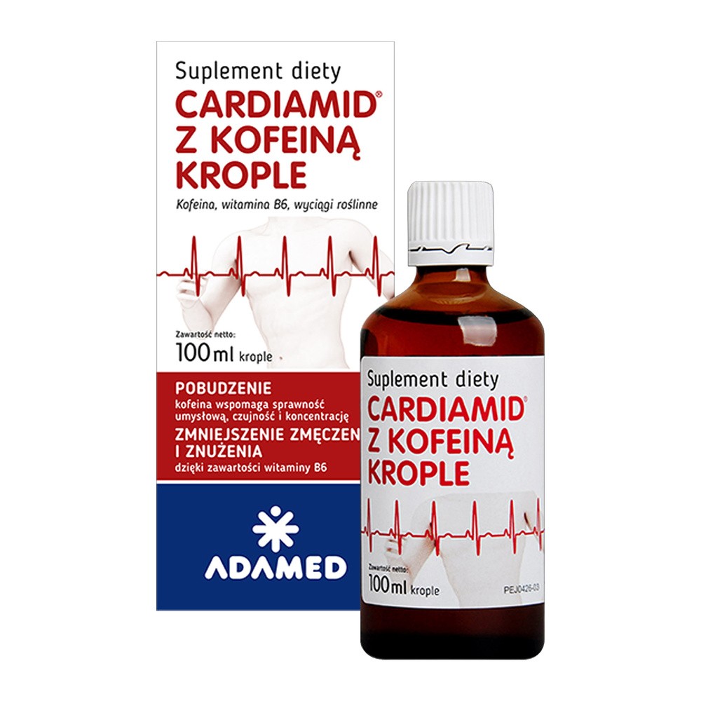 ADAMED CARDIAMID Z KOFEINĄ 100 ml krople