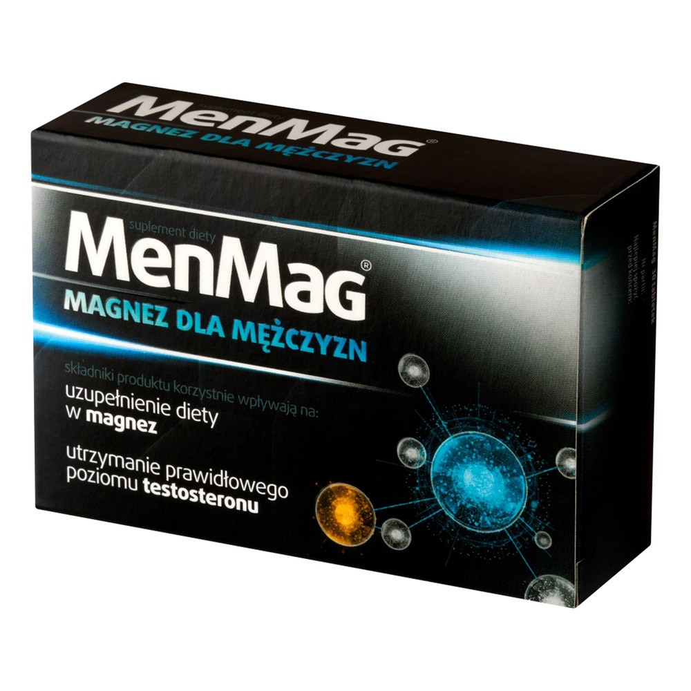Aflofarm MenMAG, magnez dla mężczyzn, 30 tabletek, 4628251