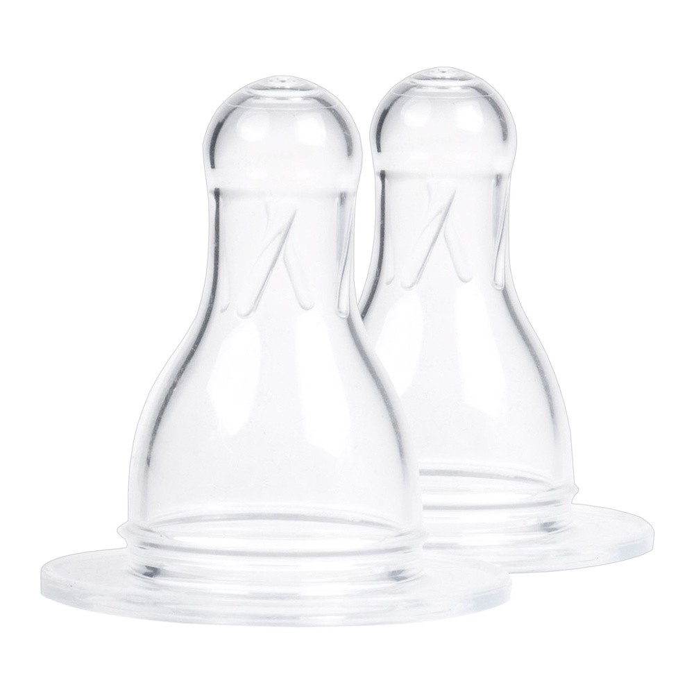 Canpol babies CANPOL Smoczek silikonowy do butelek 2 szt 3-FAST 3018117