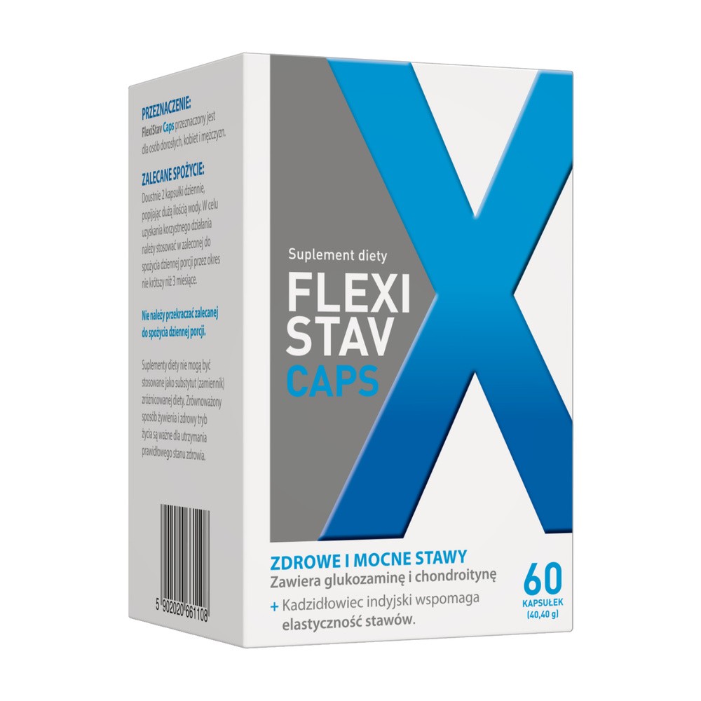APOTEX x Nederland Bv Flexistav Caps, 60 Kapsułek (4325851)