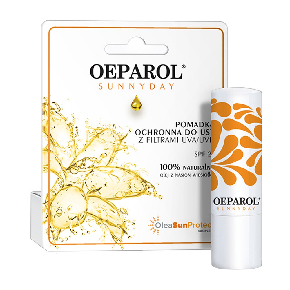 Adamed Oeparol sunnyday pomadka ochronna do ust spf-25 4,8 g