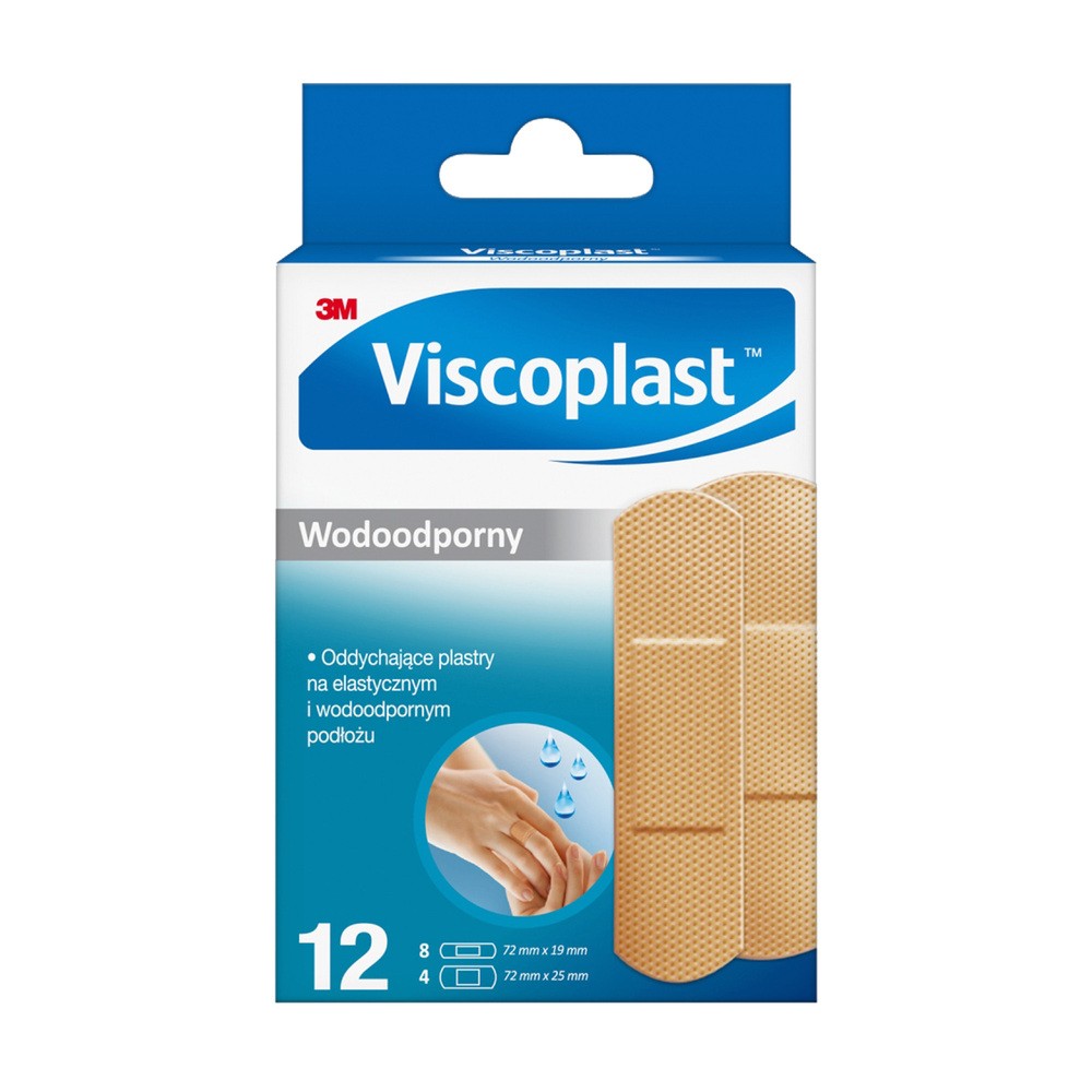 3M WODOODPORNY - 12 PLASTRÓW