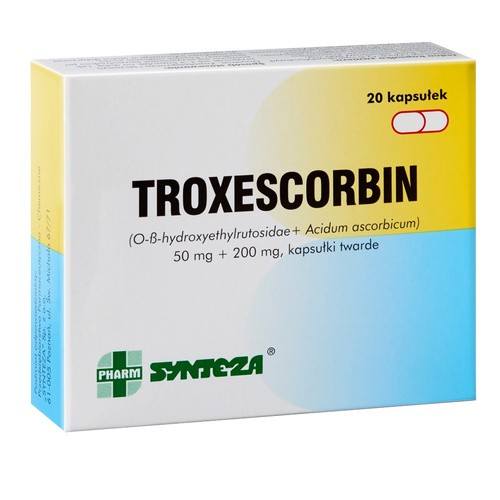 Troxescorbin - uszczelnia naczynia krwionośne i poprawia krążenie żylne