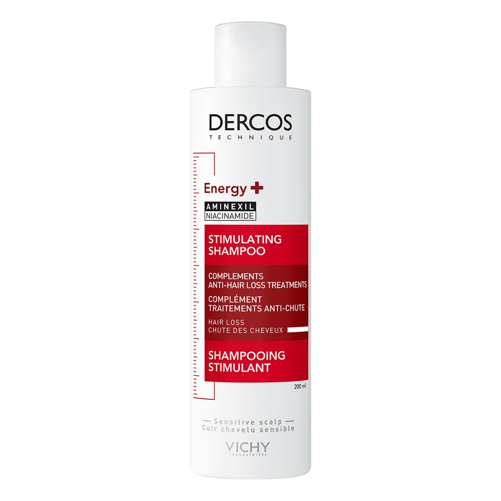 Vichy DERCOS szampon wzmacniający z Aminexilem do słabych włosów 200ml