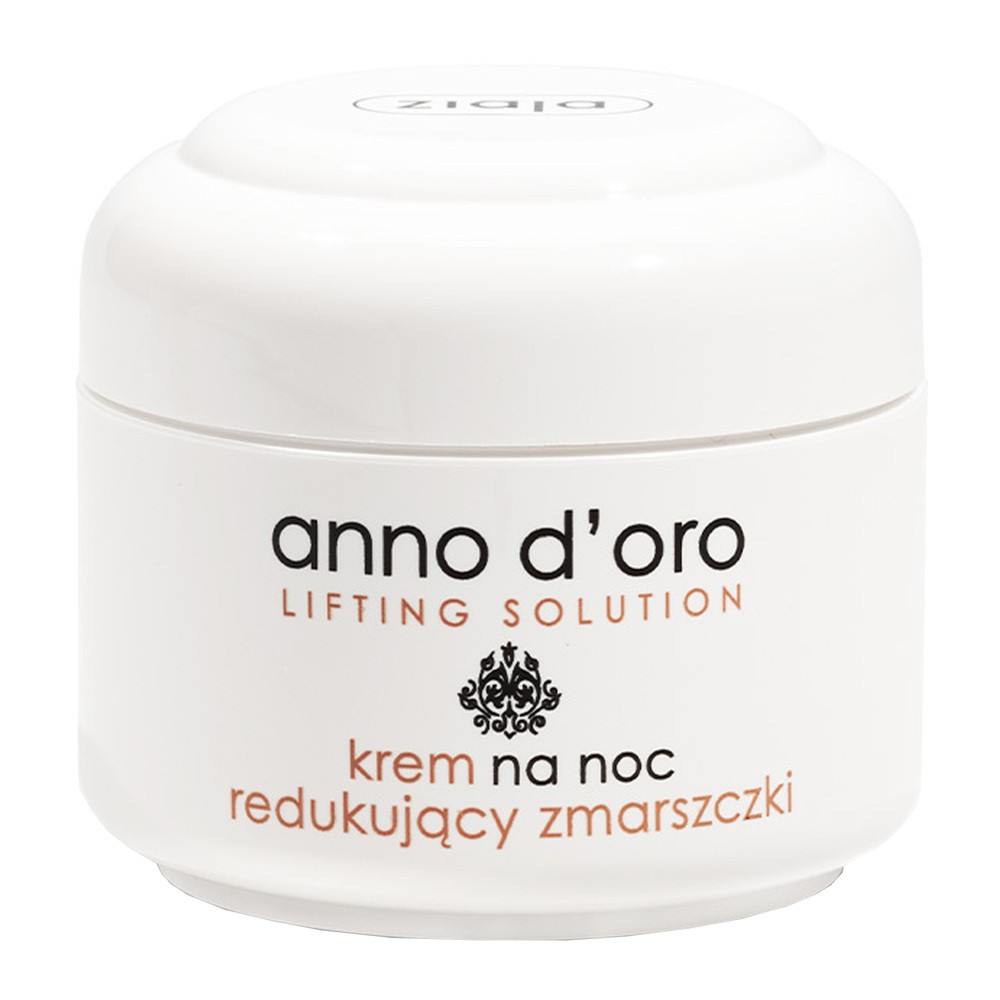 Ziaja Anno Doro KREM NA NOC REDUKUJĄCY ZMARSZCZKI 50ml