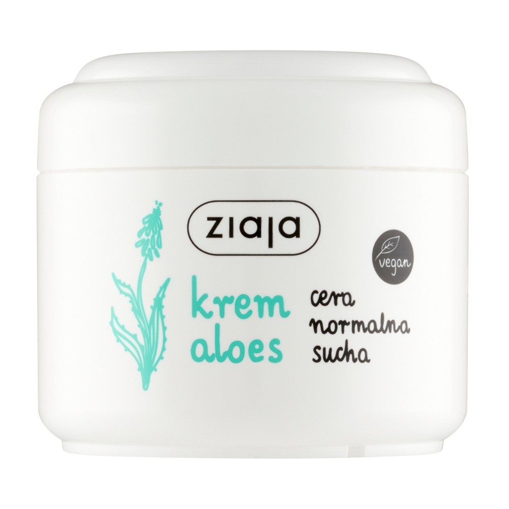 Ziaja Bio aloesowy krem nawilżający do cery suchej i normalnej 100ml 54210-uniw