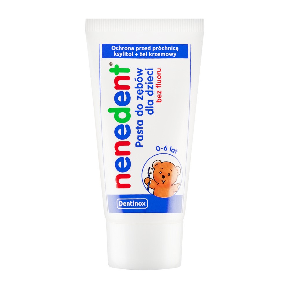 Dentinox NENEDENT Pasta do zębów dla dzieci bez fluoru 50 ml 7003339