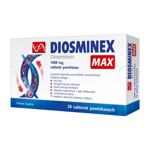 Diosminex MAX 1000 mg 30 tabl.