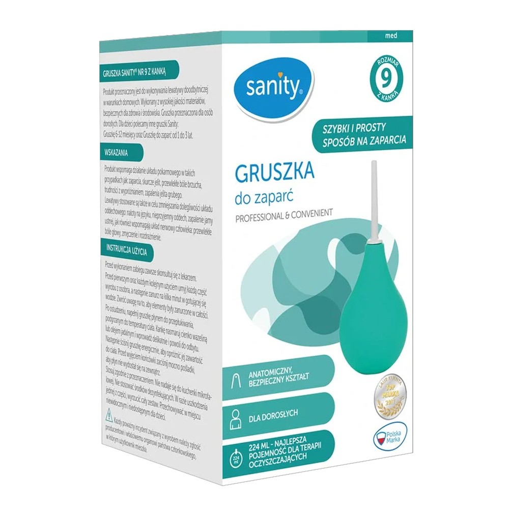 Albert POLSKA Gruszka Sanity z kanką nr 9 1 sztuka