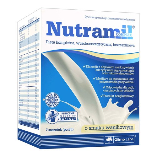 Olimp NUTRAMIL Dieta kompletna wysokoener getyczna bezresztkowa 7