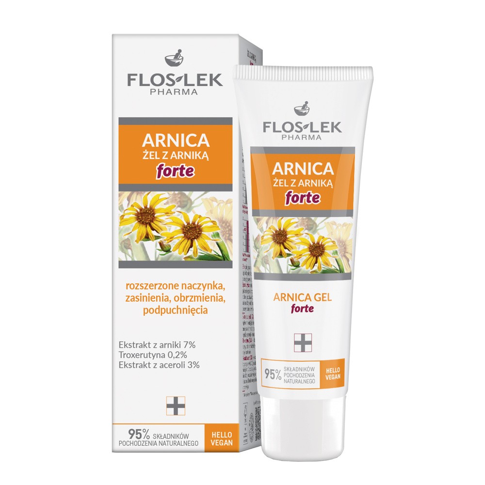Flos-Lek arnica nawilżający krem arnikowy spf 15 na dzień 50 ml