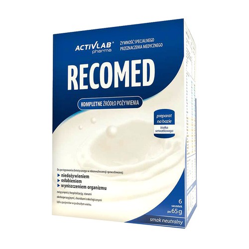 Regis MED RecoMed Dieta odżywcza kompletna smak neutralny 6 saszetek po 65g