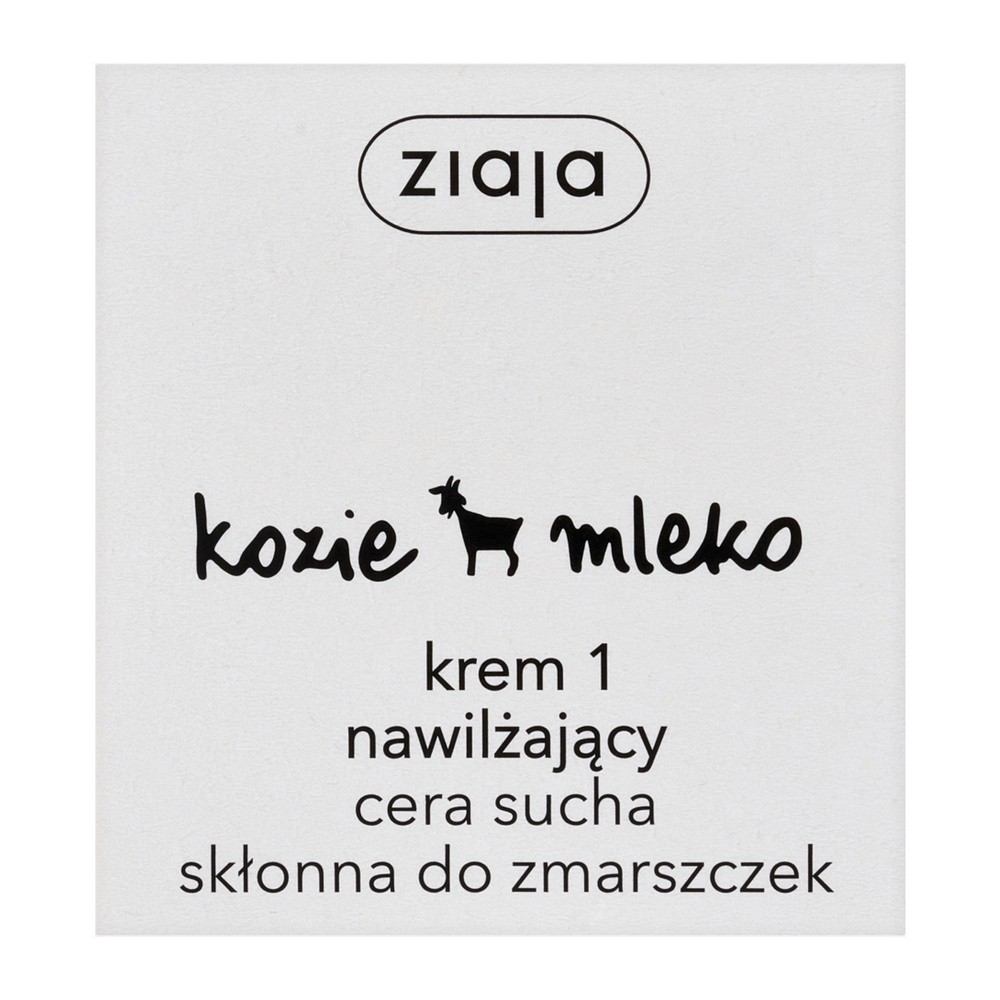 Ziaja Koziemleko Krem 1 nawilżenie cera sucha i skłonna do zmarszczek 50ml