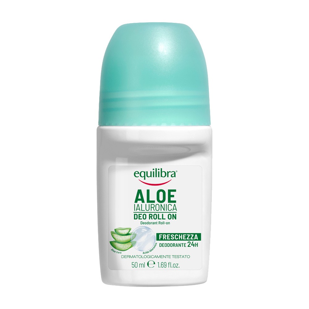 EQUILIBRA Aloesowy dezodorant w kulce - Aloe Deo Aloes Roll-On