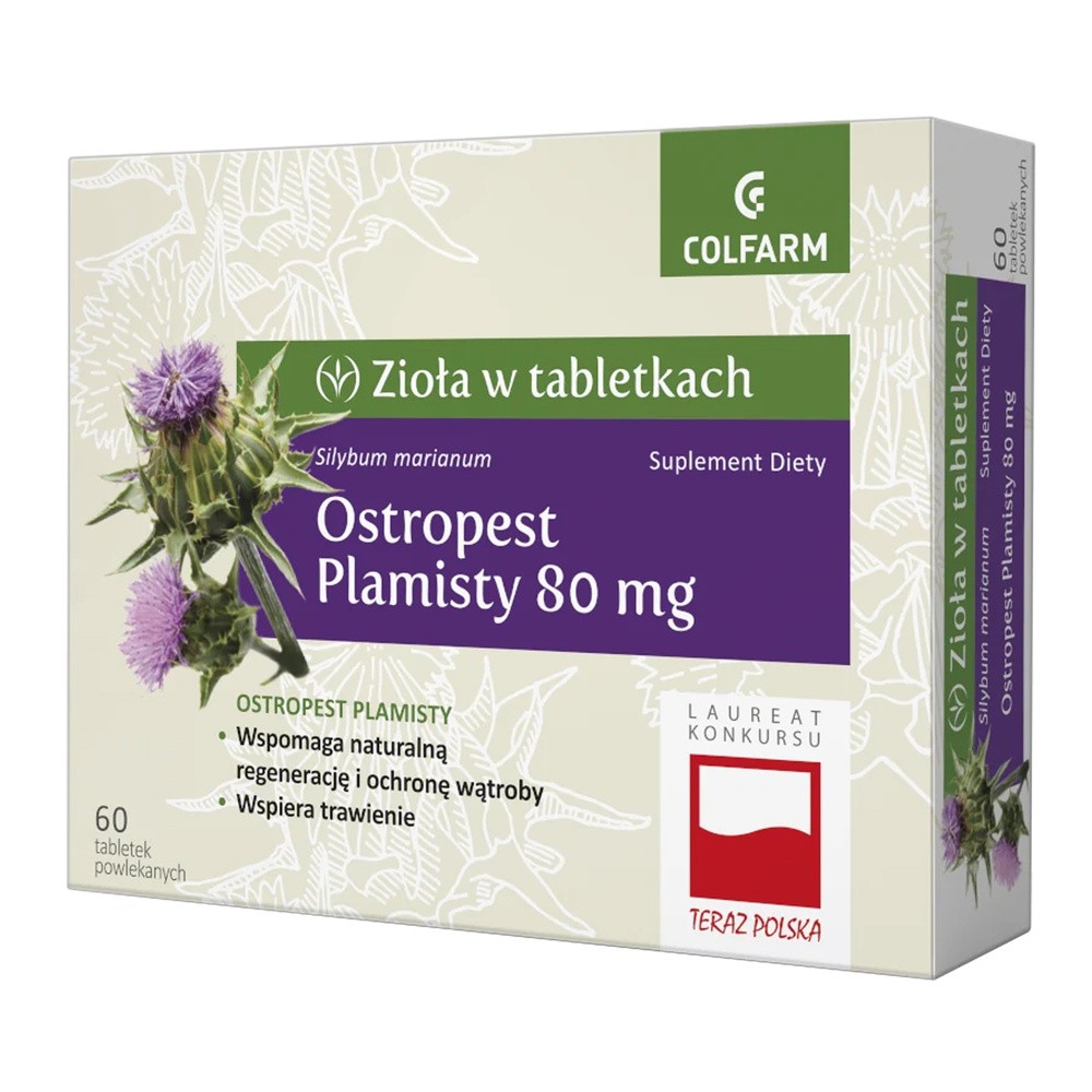 Colfarm Ostropest plamisty 800mg 60 szt.