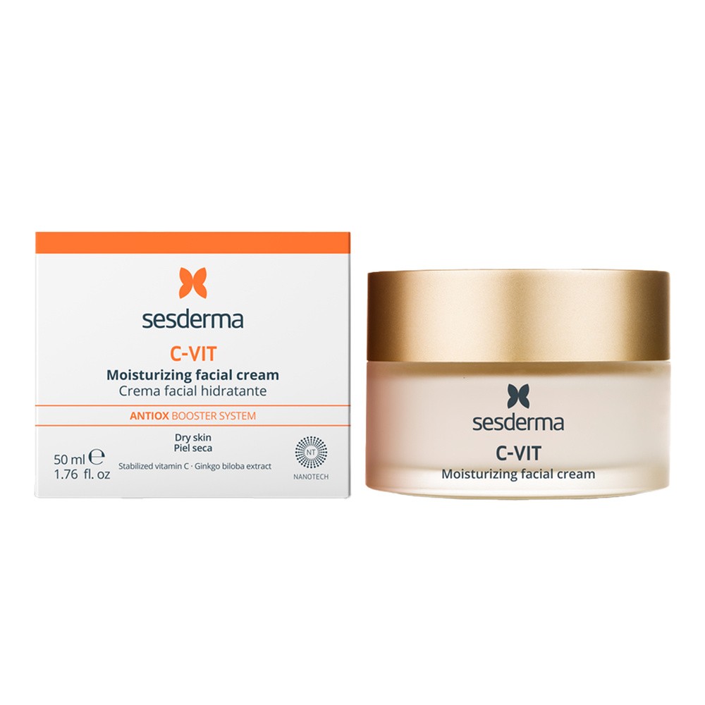 SesDerma C-VIT nawilżający krem do twarzy 50ml