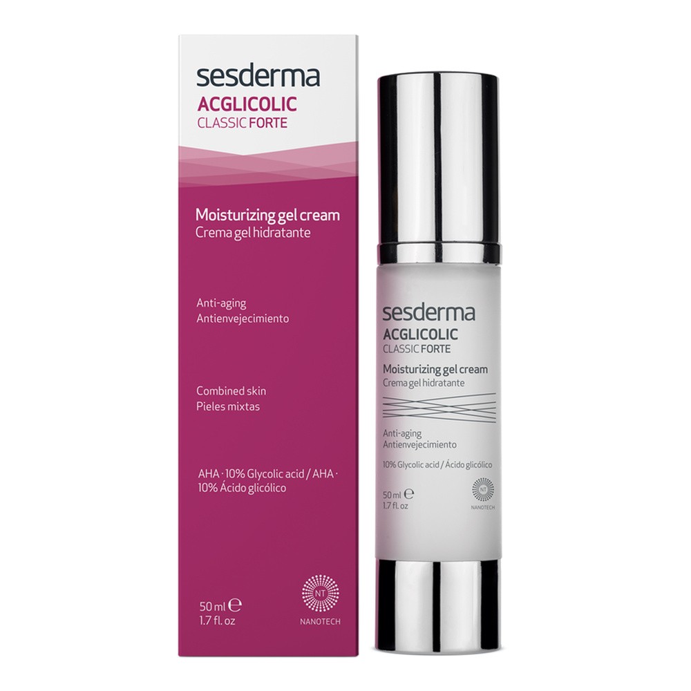 SesDerma Acglicolic Classic Forte Krem / Żel nawilżający 50 ml