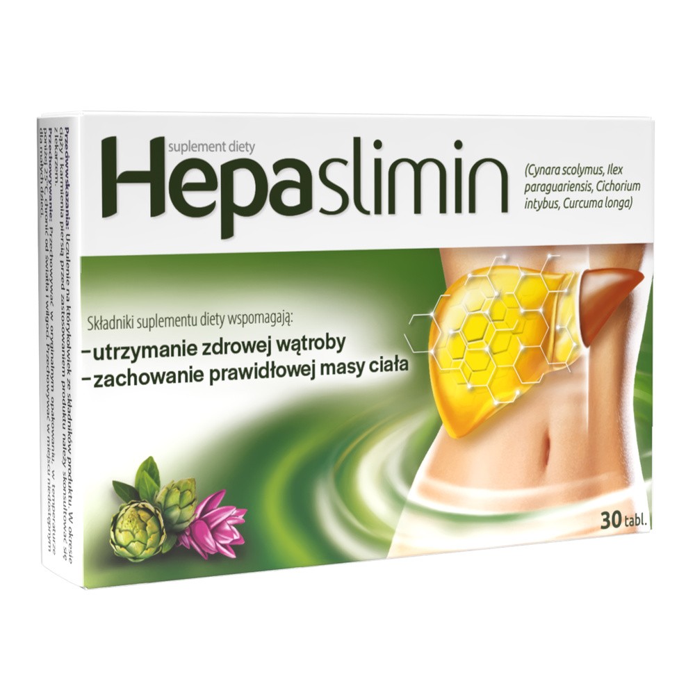 Aflofarm FARMACJA POLSKA Hepaslimin 30 szt.