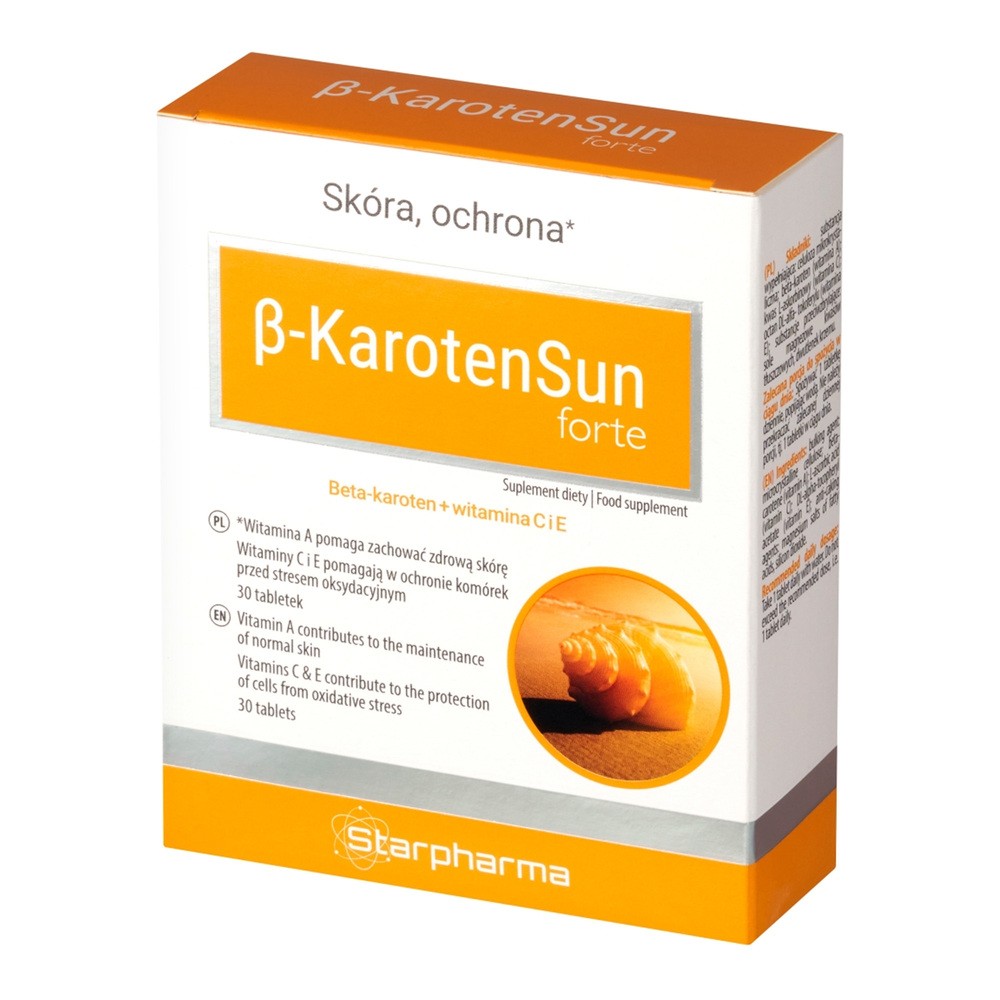 Starpharma Beta Karoten Sun Forte 30 tab