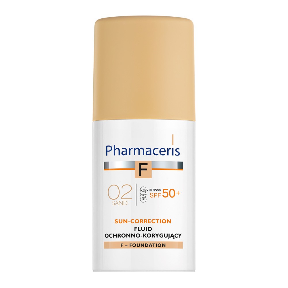 Pharmaceris FLUID OCHRONNO-KORYGUJĄCY NAJWYŻSZA OCHRONA SPF 50+ SAND 02 10E1542-01-01