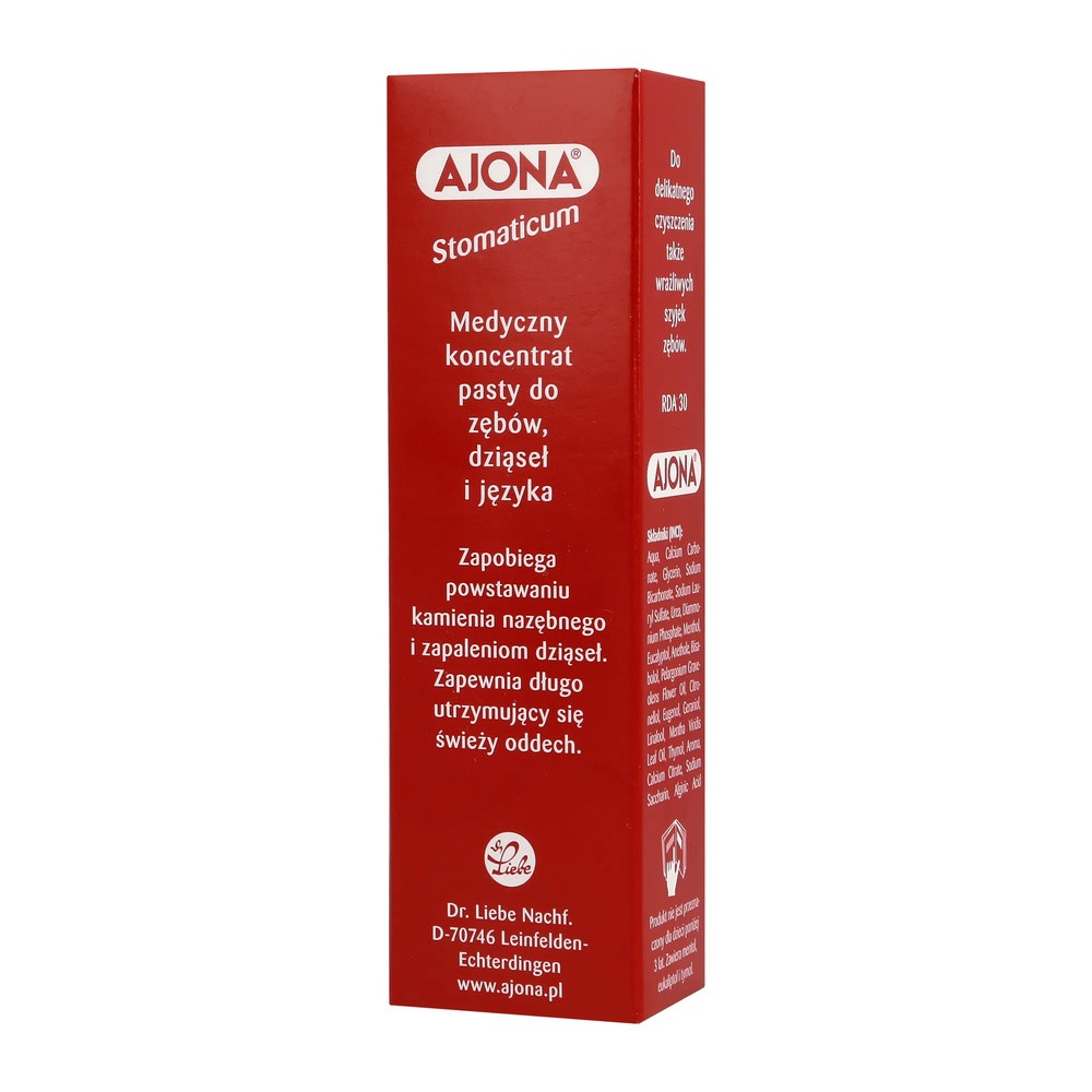 Dr. Rudolf Ajona Pasta Czerwona 25 ml