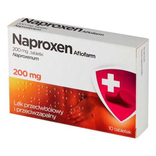 Aflofarm Naproxen 200 mg 10 szt.