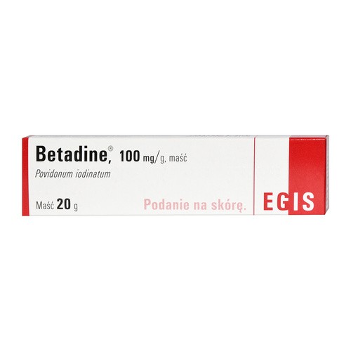 EGIS PHARMACEUTICALS PLC Betadine 10% maść antyseptyczna 20 g