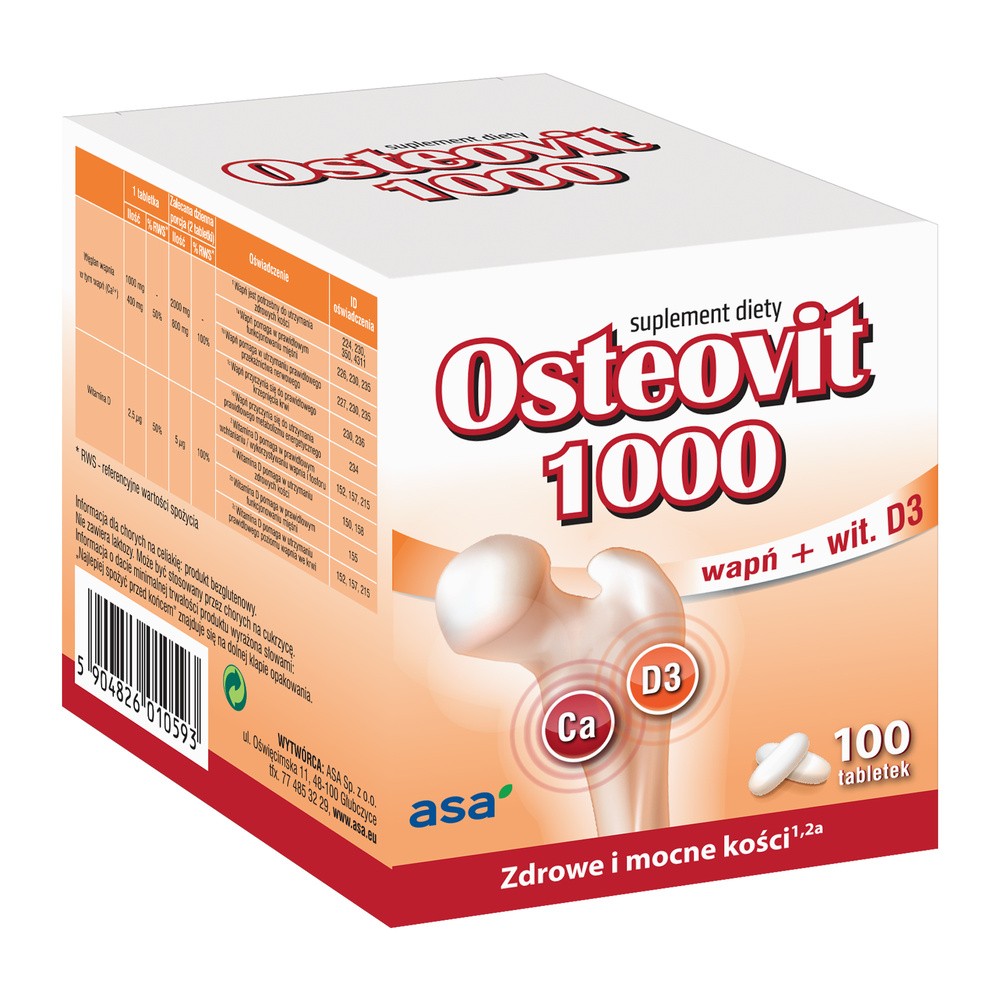 Asa Osteovit 1000 100 szt.