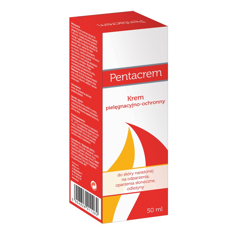 ASA SP.Z O.O. GŁUBCZYCE PENTACREM krem 50 ml