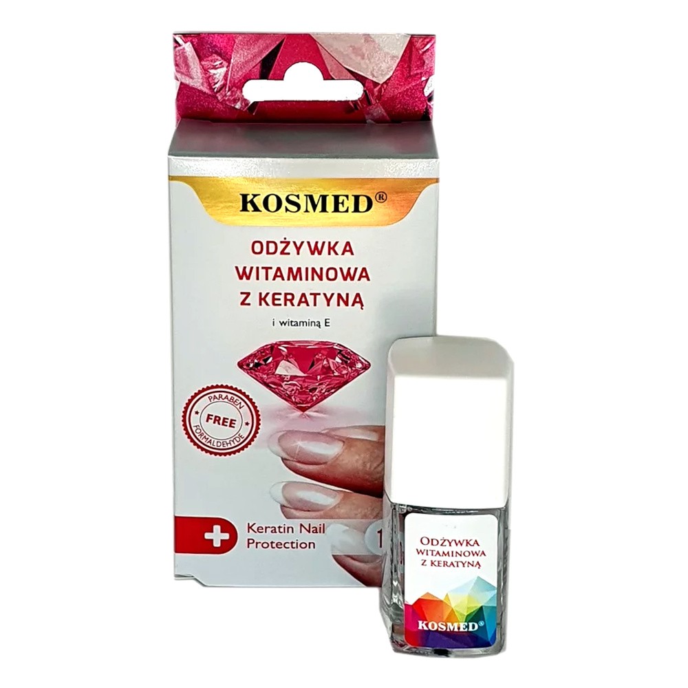 Kosmed II Odżywka do paznokci z keratyną 9 ml