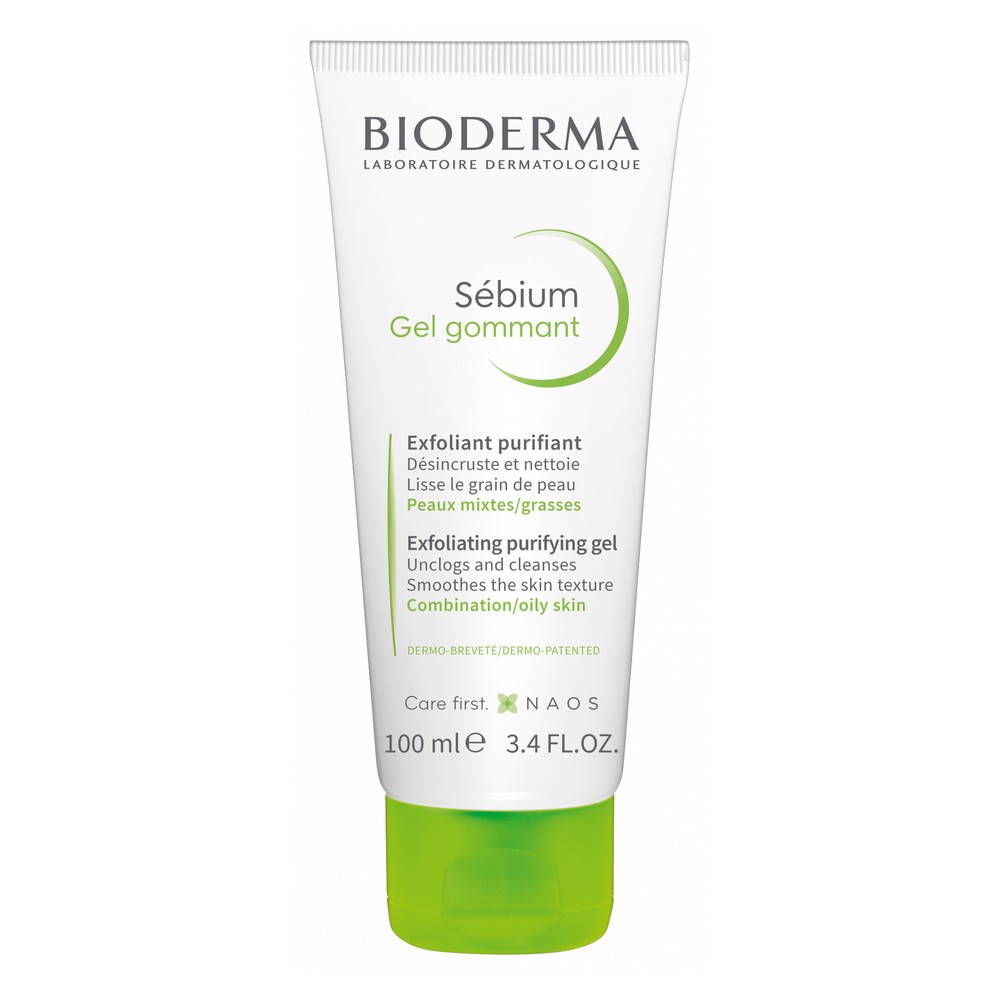 Bioderma Sebium Sebium peeling oczyszczający do skóry tłustej i mieszanej  100ml
