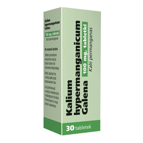 Galena KALIUM HYPERMANGANICUM 30 tabl 4195201